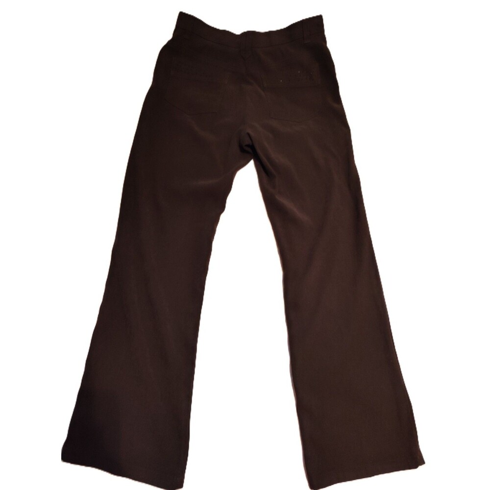 Haggar 2 Piece Faux Suede Pants & Shirt/Jacket w Rhinestone Embellishments SZ 6P - Picture 6 of 14
